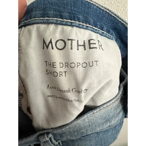 #1639 Mother The Dropout Denim Short size 29 - Picture 5 of 5